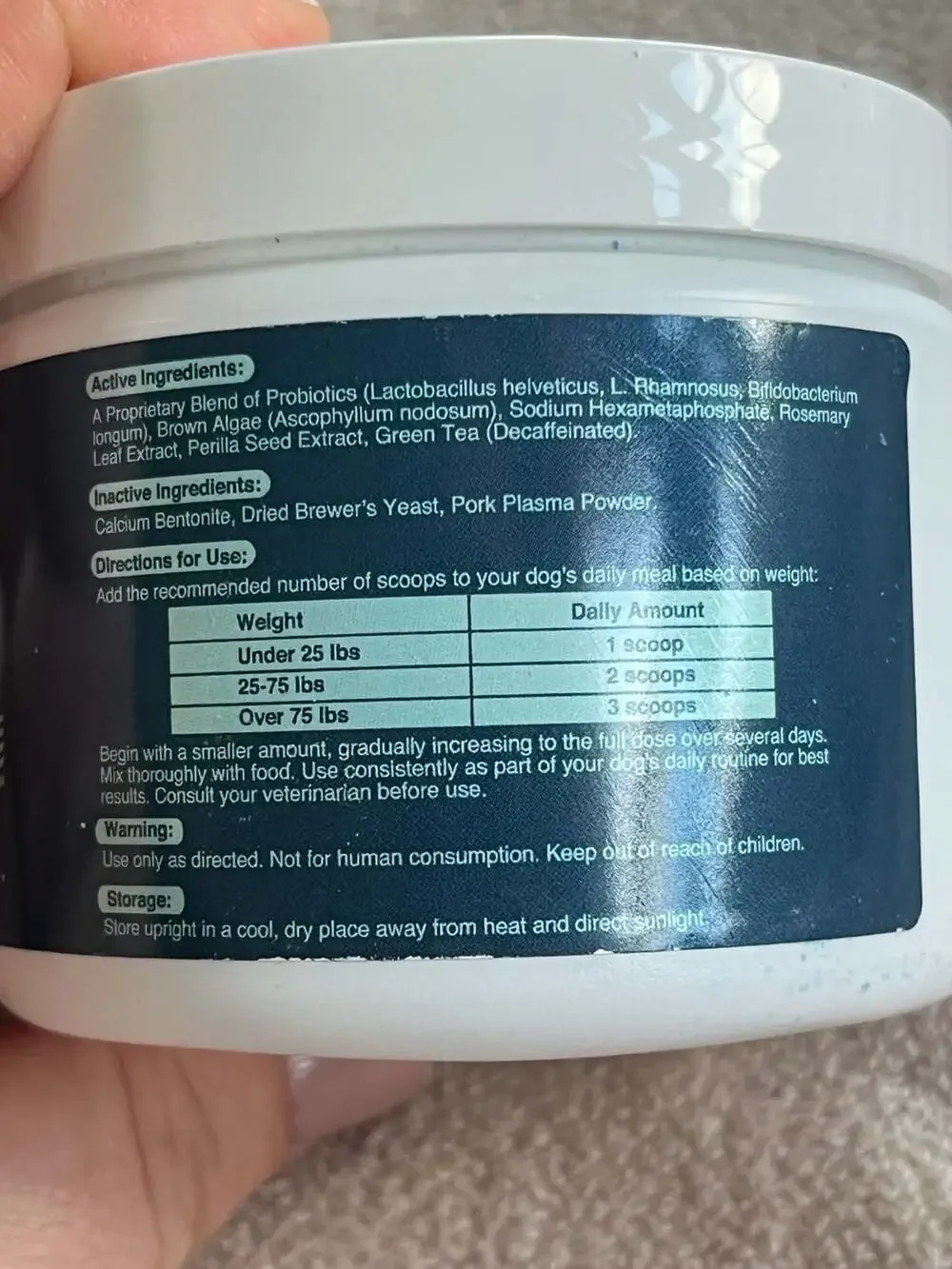 Noveha Pets Dental Powder Plaque Remover 3.5 oz